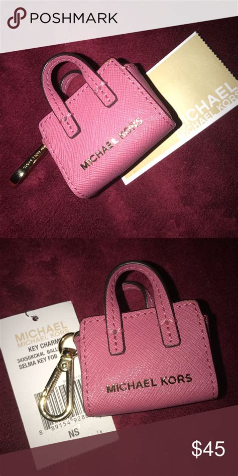 michael kors keychain bag|Michael Kors keychains for sale.